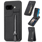Custodia per telefono con cerniera verticale in fibra di carbonio, For Google Pixel 10 Pro XL, For Google Pixel 10 / 10 Pro, For Google Pixel 9a, For Google Pixel 9 Pro XL