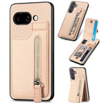 Custodia per telefono con cerniera verticale in fibra di carbonio, For Google Pixel 10 Pro XL, For Google Pixel 10 / 10 Pro, For Google Pixel 9a, For Google Pixel 9 Pro XL