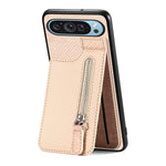 Custodia per telefono con cerniera verticale in fibra di carbonio, For Google Pixel 10 Pro XL, For Google Pixel 10 / 10 Pro, For Google Pixel 9a, For Google Pixel 9 Pro XL