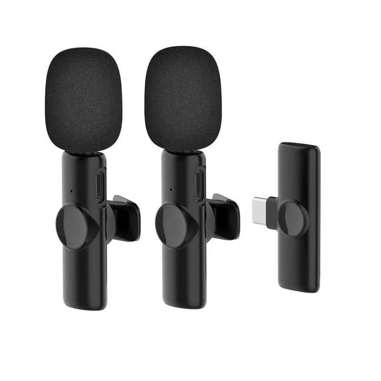Microfono lavalier wireless USB-C per smartphone e PC