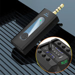 Microfono wireless Lavalier con ricevitore 3,5 mm