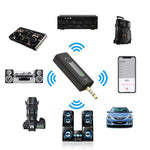 Microfono wireless Lavalier con ricevitore 3,5 mm