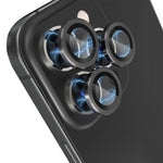 NORTHJO Obiettivo della fotocamera Vetro temperato CD Vein Metal Ring Film, For iPhone 14 Pro / 14 Pro Max