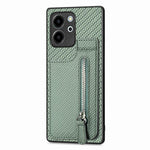 Custodia per telefono con cerniera verticale in fibra di carbonio, For Honor 80 SE, For Honor 80, For Honor 80 Pro