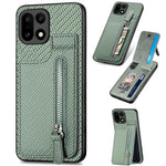 Custodia per telefono con cerniera verticale in fibra di carbonio, For OnePlus Ace 6 / 6T / 15R, For OnePlus 15, For Oneplus Nord CE 3 Lite, For OnePlus Nord CE 2 Lite