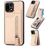 Custodia per telefono con cerniera verticale in fibra di carbonio, For OnePlus Ace 6 / 6T / 15R, For OnePlus 15, For Oneplus Nord CE 3 Lite, For OnePlus Nord CE 2 Lite