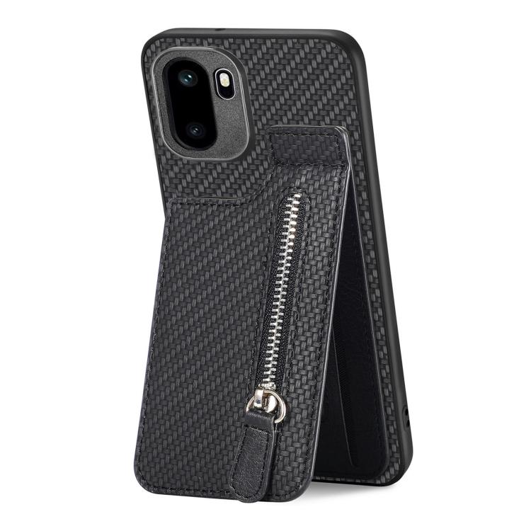 Custodia per telefono con cerniera verticale in fibra di carbonio, For OnePlus Ace 6 / 6T / 15R, For OnePlus 15, For Oneplus Nord CE 3 Lite, For OnePlus Nord CE 2 Lite
