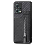 Custodia portafoglio TPU e pelle con cavalletto per Xiaomi Poco X