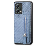 Custodia portafoglio TPU e pelle con cavalletto per Xiaomi Poco X
