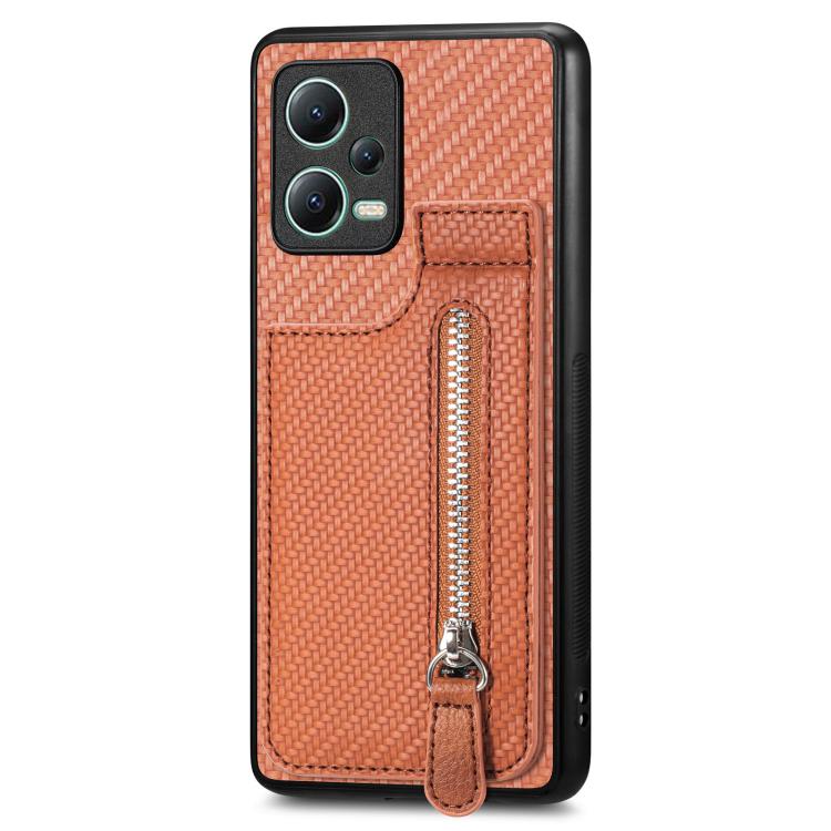 Custodia portafoglio TPU e pelle con cavalletto per Xiaomi Poco X