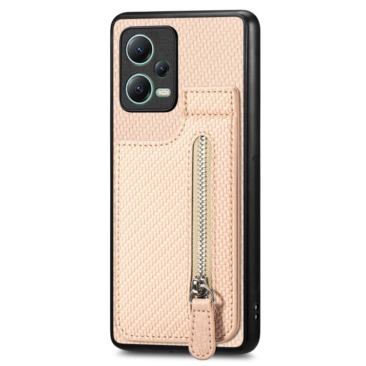 Custodia portafoglio TPU e pelle con cavalletto per Xiaomi Poco X