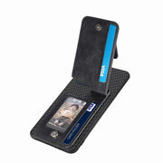Custodia per telefono con cerniera verticale in fibra di carbonio, For Redmi 10C, For Redmi Note 11 4G, For Redmi 10, For Redmi Note 10 4G