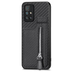 Custodia portafoglio in fibra di carbonio per Redmi 10C
