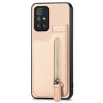 Custodia portafoglio in fibra di carbonio per Redmi 10C