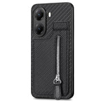 Custodia portafoglio TPU e pelle con cavalletto per Xiaomi Poco X