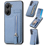 Custodia per telefono con cerniera verticale in fibra di carbonio, For Redmi Turbo 4, For Xiaomi Poco X7 Pro, For Redmi Note 12 5G, For Xiaomi 13 Pro