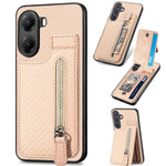 Custodia portafoglio TPU e pelle con cavalletto per Xiaomi Poco X