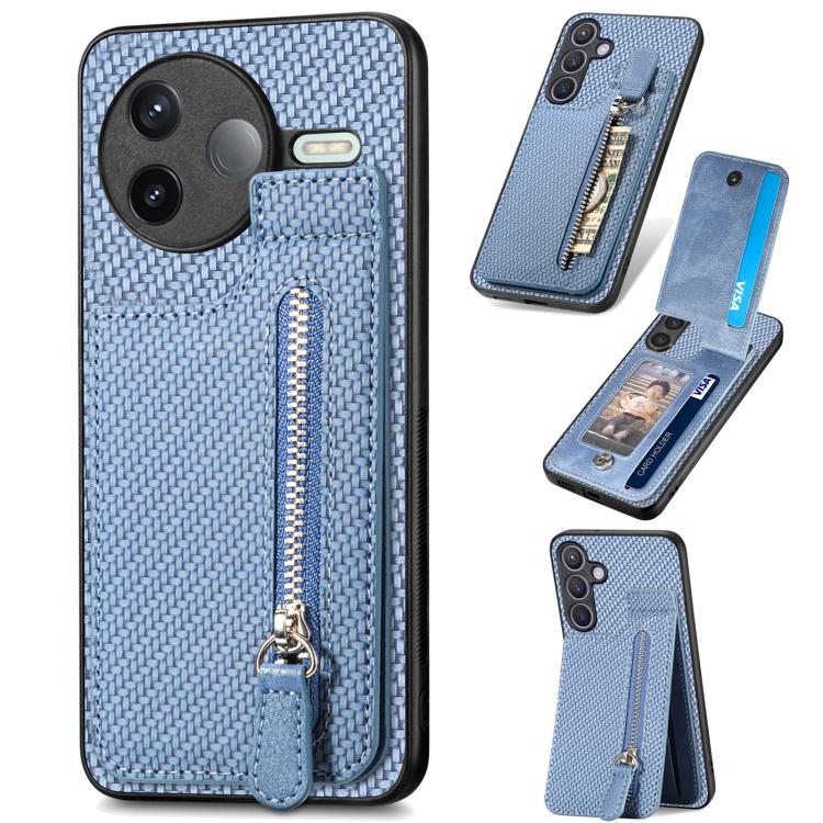 Custodia portafoglio TPU e pelle per Redmi 15C 5G