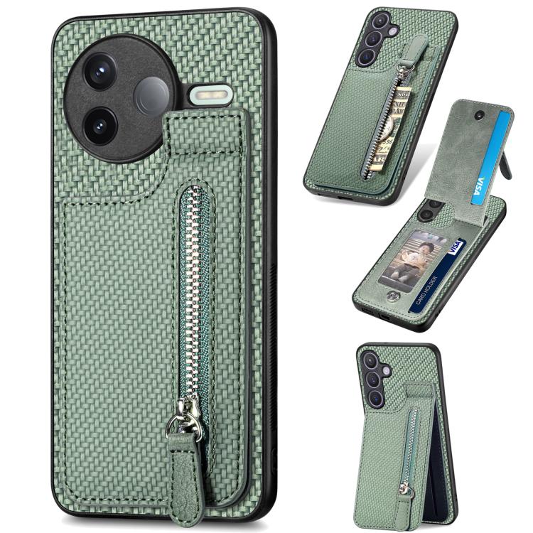 Custodia portafoglio TPU e pelle per Redmi 15C 5G