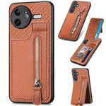 Custodia portafoglio TPU e pelle per Redmi 15C 5G
