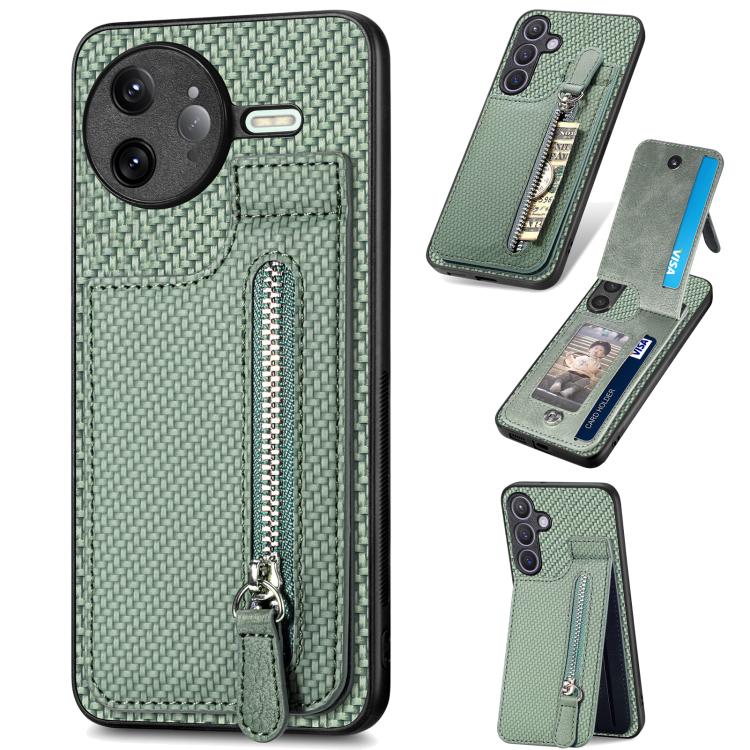 Custodia portafoglio TPU e pelle per Redmi 15C 5G