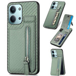 Custodia portafoglio TPU e pelle per Redmi 15C 5G