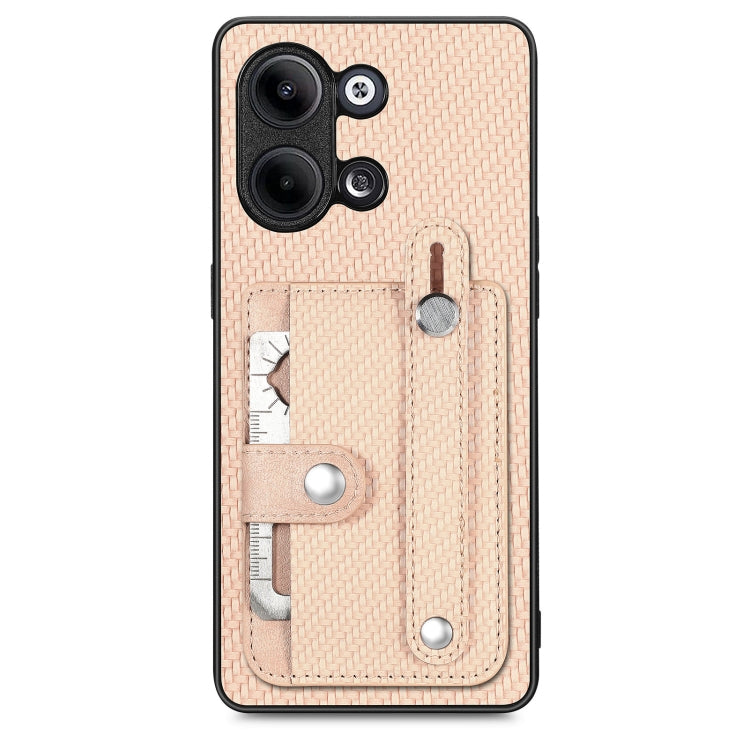 Cassa del telefono della copertura posteriore del raccoglitore della carta del cavalletto del braccialetto con il coltello dell'attrezzo, For OPPO Reno9, For OPPO Reno9 Pro+, For OPPO A17, For OPPO A57 4G