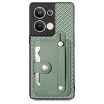 Cassa del telefono della copertura posteriore del raccoglitore della carta del cavalletto del braccialetto con il coltello dell'attrezzo, For OPPO Reno9, For OPPO Reno9 Pro+, For OPPO A17, For OPPO A57 4G