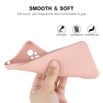 ENKAY Custodia per telefono in silicone liquido con pellicola in vetro temperato, For Huawei Nova 11