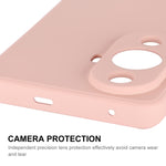 ENKAY Custodia per telefono in silicone liquido con pellicola in vetro temperato, For Huawei Nova 11