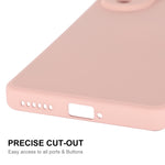 ENKAY Custodia per telefono in silicone liquido con pellicola in vetro temperato, For Huawei Nova 11