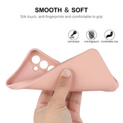 Custodia silicone liquido con pellicola Samsung Galaxy A54 5G