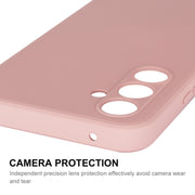 Custodia silicone liquido con pellicola Samsung Galaxy A54 5G