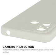 ENKAY Custodia per telefono in silicone liquido con pellicola temperata, For Xiaomi Poco C55 / Redmi 12C