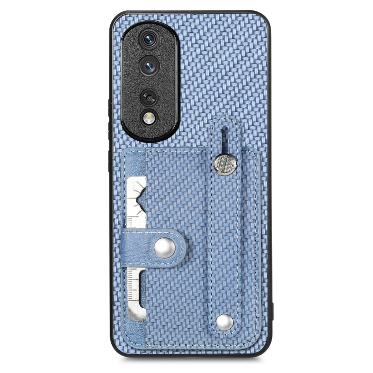 Cassa del telefono della copertura posteriore del raccoglitore della carta del cavalletto del braccialetto con il coltello dell'attrezzo, For Honor 80 Pro, For Honor 70