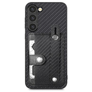 Custodia portafoglio in pelle con supporto per Samsung S22 Ultra