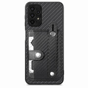 Custodia portafoglio in pelle con supporto per Samsung S22 Ultra