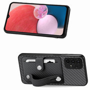Custodia portafoglio in pelle con supporto per Samsung S22 Ultra