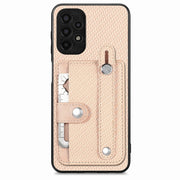Custodia portafoglio in pelle con supporto per Samsung S22 Ultra