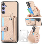 Custodia portafoglio con supporto e attrezzi per Galaxy S25 5G