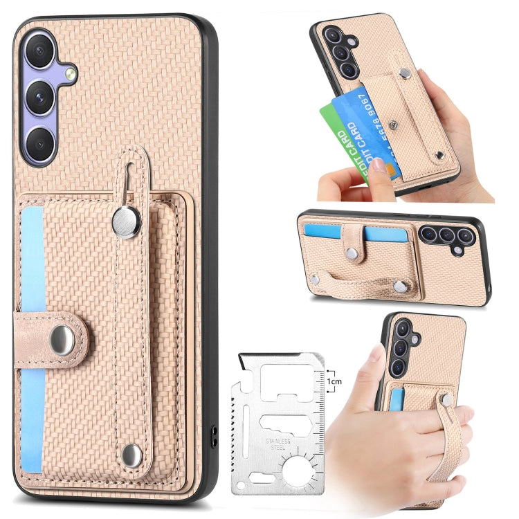 Custodia portafoglio con supporto e attrezzi per Galaxy S25 5G