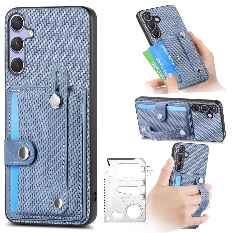 Custodia portafoglio con supporto e attrezzi per Galaxy S25 5G