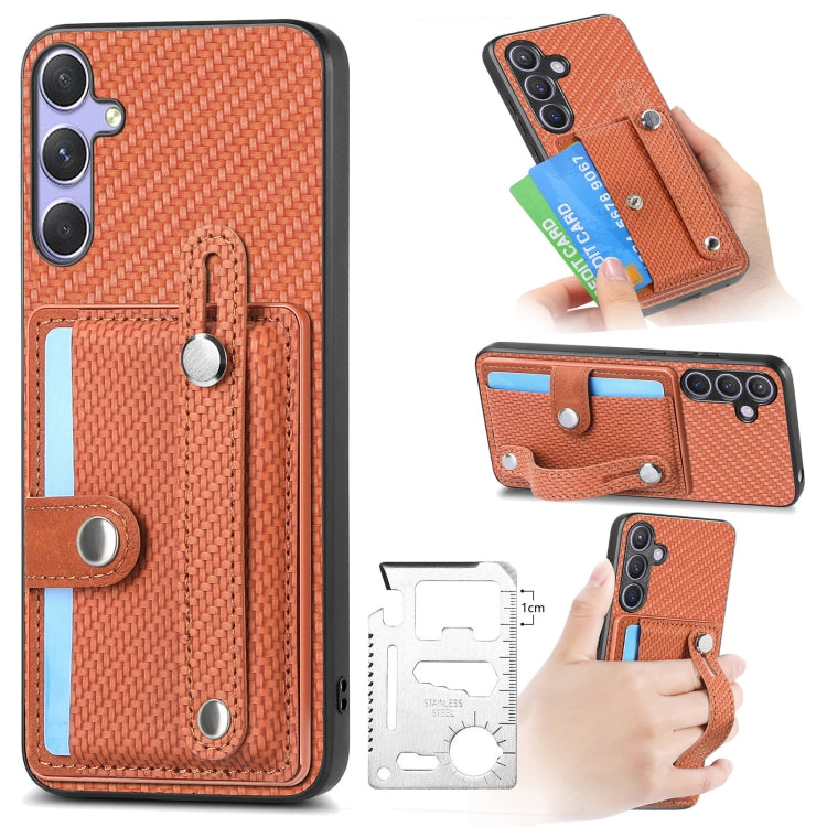 Custodia portafoglio con supporto e attrezzi per Galaxy S25 5G