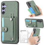 Custodia portafoglio con supporto e attrezzi per Galaxy S25 5G