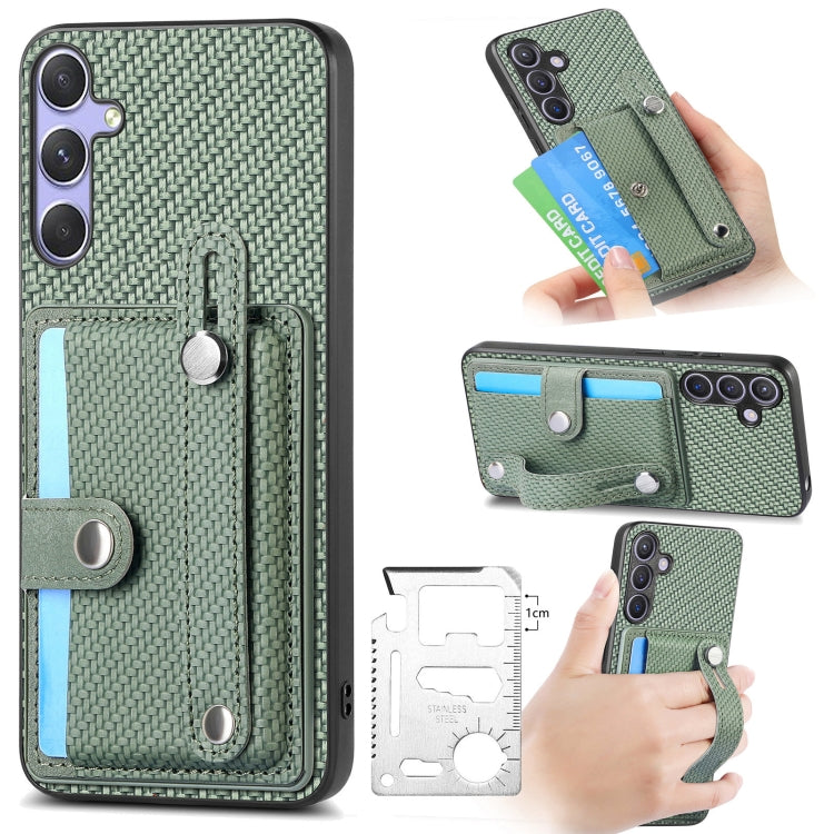 Custodia portafoglio con supporto e attrezzi per Galaxy S25 5G