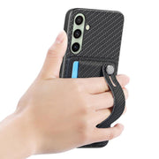 Custodia portafoglio con supporto e attrezzi per Galaxy S25 5G