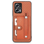 Custodia portafoglio con supporto e attrezzo per Xiaomi Poco M5