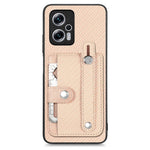 Custodia portafoglio con supporto e attrezzo per Xiaomi Poco M5