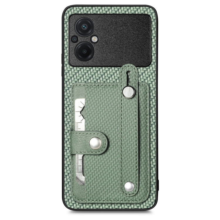 Custodia portafoglio con supporto e attrezzo per Xiaomi Poco M5