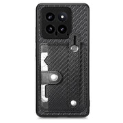 Cassa del telefono posteriore del portafoglio del cavalletto del braccialetto con il coltello dell'attrezzo, For Xiaomi 14, For Redmi 12C, For Xiaomi 13 Pro, For Xiaomi 13